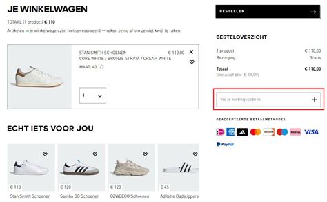 kortingscode adidas mei 2019